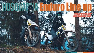 2025 Husqvarna Enduro Line up For 2025 [upl. by Redyr]