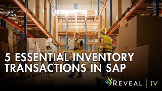 5 Key SAP Transactions MB52 MD04 MC48 MC49 MB5B  Inventory Reports You Need to Know [upl. by Tabbatha]