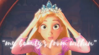 Disney Princesses  The Rose Song Olivia Rodrigo  From HSMTMTS [upl. by Constantina]