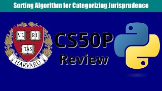 Sorting Algorithm Categorizing Jurisprudence CS50P Harvard Final Project MAUREY Théophane [upl. by Cathy688]