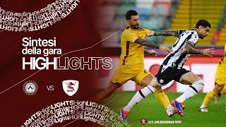 Coppa Italia Frecciarossa 20242025  2° Turno  Udinese  Salernitana 3  1  Highlights [upl. by Starlene803]