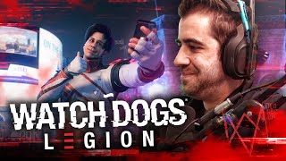 PROBANDO WATCH DOGS LEGION ft Rubius [upl. by Leahcimrej]