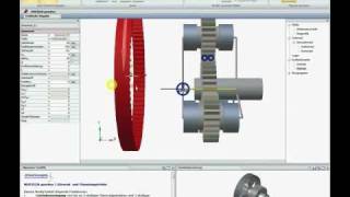 MDESIGN gearbox 2012  Tutorial Design eines Planetengetriebes [upl. by Anaujit]