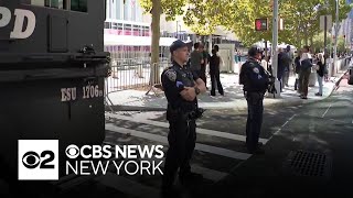 UN General Assembly means tight security and gridlock in New York City [upl. by Akibma]