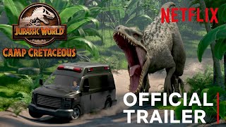 Jurassic World Camp Cretaceous  Official Trailer  Netflix [upl. by Pellegrini]