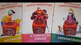 De Agostini  Disney hangoskönyv  2324 és 25 rész Micimackó Hihetetlen család és Csipkerózsika [upl. by Ellynn]