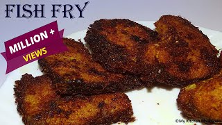 Fish Fry Recipe  Easy and Tasty Fried Fish  Crispy Fish Fry  मछली फ्राई [upl. by Ocnarf]