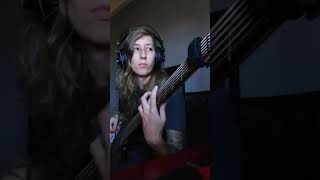 Nessa Barrett  I Hope Ur Miserable Until Ur Dead Bass cover [upl. by Llert]