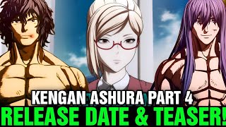 KENGAN ASHURA SEASON 4 RELEASE DATE  TEASER  Kengan Ashura Season 2 Part 2 [upl. by Jamesy]