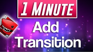 Lightworks  How to Add Transitions Fast Tutorial [upl. by Llennoc872]