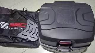 SEC Explorer 32 Liters with SEC top box bracket  Review and Unboxing [upl. by Pressman]