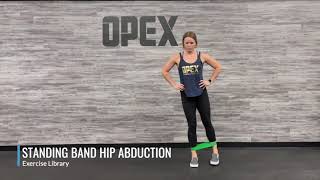 Standing Band Hip Abduction [upl. by Besnard]