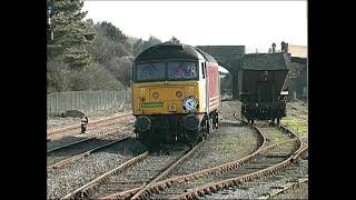 Rails in Wales47843 inside Aberthaw PS and Cement Works 2004 [upl. by Roderich684]