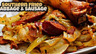 The BEST Southern Fried Cabbage with Sausage Recipe EVER  Ray Macks Kitchen and Grill [upl. by Oicnedurp]