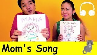 Moms Song Mothers Day Song  Family Sing Along  Muffin Songs [upl. by Kcirdaed]