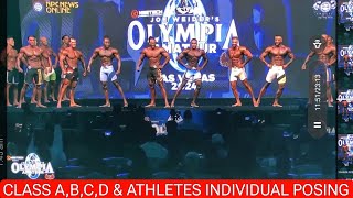 2024 Amateur Olympia Las Vegas Mens Physique Class ABCD Pre Judging  Mr Olympia 2024 [upl. by Ynamrej686]