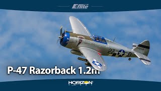 Eflite P47 Razorback 12m Updated and Upgraded for 2023 [upl. by Tnarb]