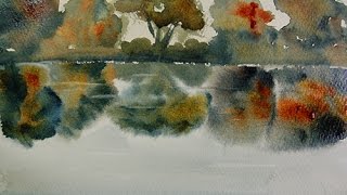 Watercolor How To Paint Reflections on Water [upl. by Alyworth]