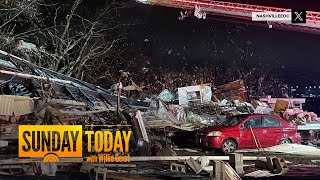 Tornadoes rip through Nashville leaving at least 6 dead [upl. by Betta]