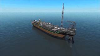 MODEC FPSO PSVM  Animation [upl. by Colleen]