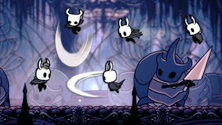 Hollow Knight  Speedrunner vs 4 Hunters on Steel Soul AGAIN [upl. by Neysa]