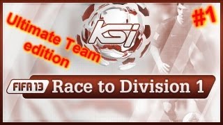 FIFA 13  Ultimate Team  Race To Division One  A New Adventure 1 [upl. by Helbon]