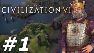 Civilization 6 Deity Byzantium  A Solid Start Part 1 [upl. by Ennaisoj]