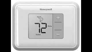 Honeywell RTH5160D1003 Manual Installation amp Instruction Guide [upl. by Aihseya673]