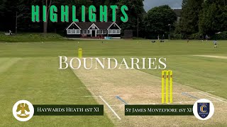 Boundaries HHCC 1st XI v St Jamess Montefiore 1st XI 10082024 [upl. by Civ607]