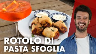 Rotolo di pasta sfoglia ricetta golosa e semplice da fare [upl. by Coumas483]