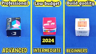 Top 3 cubes to buy in 2024  Best budget Rubiks cube [upl. by Burkley]