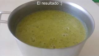 Cómo Hacer Receta CREMA DE BRÓCOLI  Fácil y Saludable [upl. by Swisher]