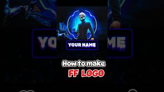 Free Fire  how to make gaming logo for youtube channel [upl. by Sinnek501]