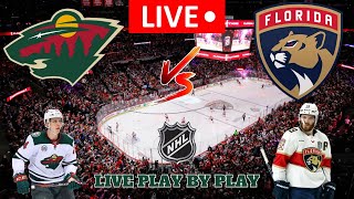 NHL 20242025 Minnesota Wild vs Florida Panthers Live Play By PlayReactions [upl. by Giess156]