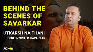 From behind the scenes of Movie Savarkar Listen to Utkarsh Naithani Screen writer of the film [upl. by Kimmy]