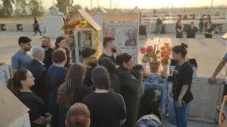 Funeral of wedding fire victims in Iraq  AFP [upl. by Eerb787]