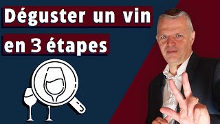 Déguster un vin en 3 étapes [upl. by Eniluj995]