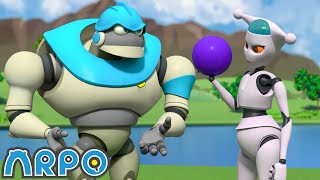 Sharing is Caring  Battle of the Bots  Baby Daniel and ARPO The Robot  Funny Cartoons for Kids [upl. by Chadabe24]