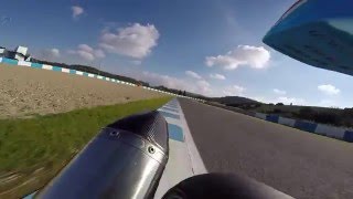 Peter Hickman onboard Gyro Cam from Jerez [upl. by Fredric]