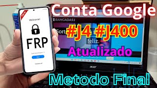 Desbloqueio Conta Google J4 J400 Rápido e fácil frp samsung [upl. by Conway568]