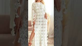 💡 Ideas para tejer vestidos de dama a crochet [upl. by Japheth812]