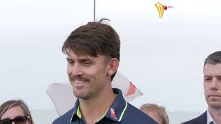 Mitch Marsh announces the schedule for next years Ashes Series against England  COURTESY OF CA [upl. by Juley258]