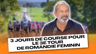 3 jours de course pour le 3e Tour de Romandie féminin [upl. by Ecirtal837]