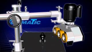 CoMatic AF34 Stock Feeder 3 Wheel 4 Speed [upl. by Aitenev]