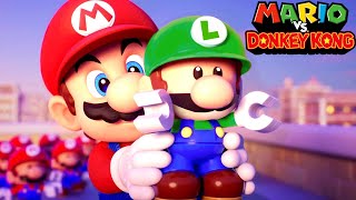 Mario vs Donkey Kong  Full Game Walkthrough 2 Player [upl. by Tomchay216]