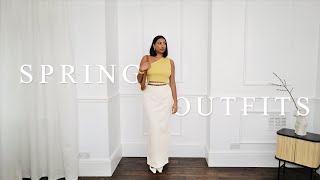 EARLY SPRING OUTFITS LOOKBOOK 2023  NOORIE ANA [upl. by Sirhc]