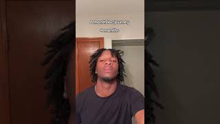 8 month loc journey 4C locs starterloc starterlocjourney dreads locs 4chair dreadlocks [upl. by Ennairda]