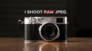 I Shot in JPEG for 3 Years Heres what I learned Fujifilm X100VI XT5 Ricoh GR III [upl. by Glavin]