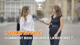 Comment bien aborder la rentrée à luniversité [upl. by Oshinski]