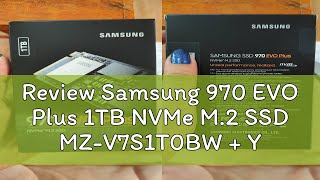 Review Samsung 970 EVO Plus 1TB NVMe M2 SSD MZV7S1T0BW  Yoobao x Shopee 12000mAh PL12 Pro Power [upl. by Uticas]